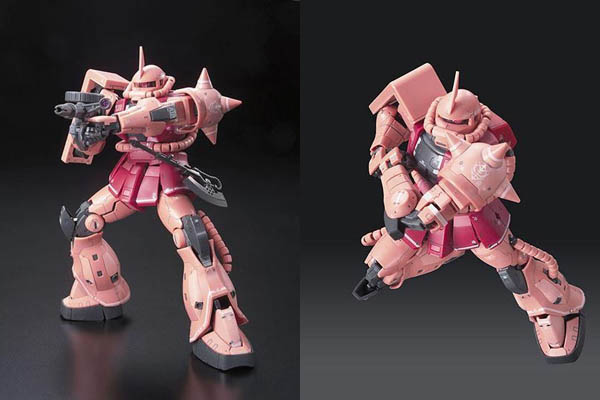 【BANDAI】 組裝模型 RG 1/144 機動戰士鋼彈 夏亞專用薩克 紅薩克 30週年 MS-06S ZAKUII 02