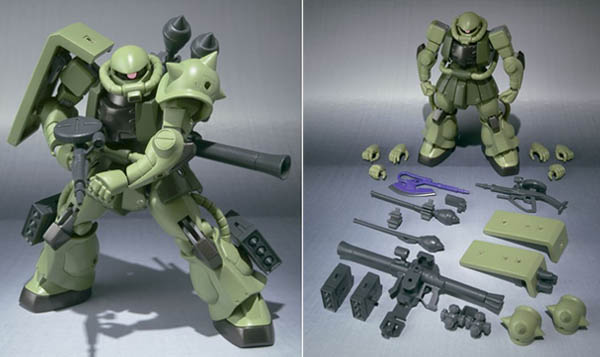 【BANDAI】 組裝模型 RG 1/144 機動戰士鋼彈 量產型 綠薩克Ⅱ  RG-004 MS-06F ZAKUⅡ 04