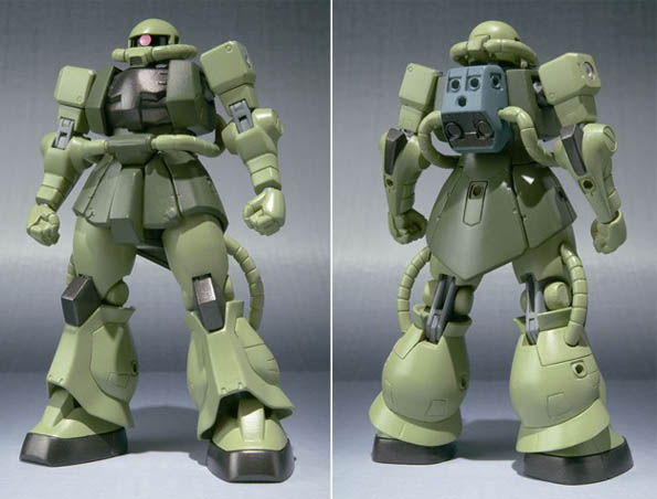 【BANDAI】 組裝模型 RG 1/144 機動戰士鋼彈 量產型 綠薩克Ⅱ  RG-004 MS-06F ZAKUⅡ 04