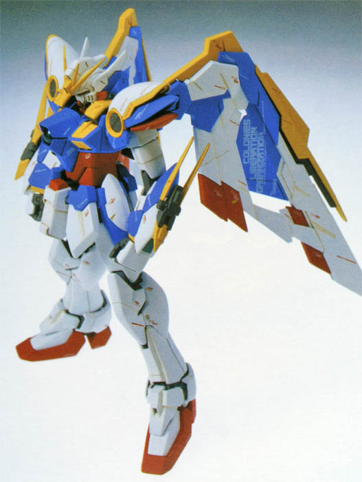【BANDAI】 組裝模型 MG 1/100  機動戰士鋼彈 XXXG-01W 飛翼鋼彈