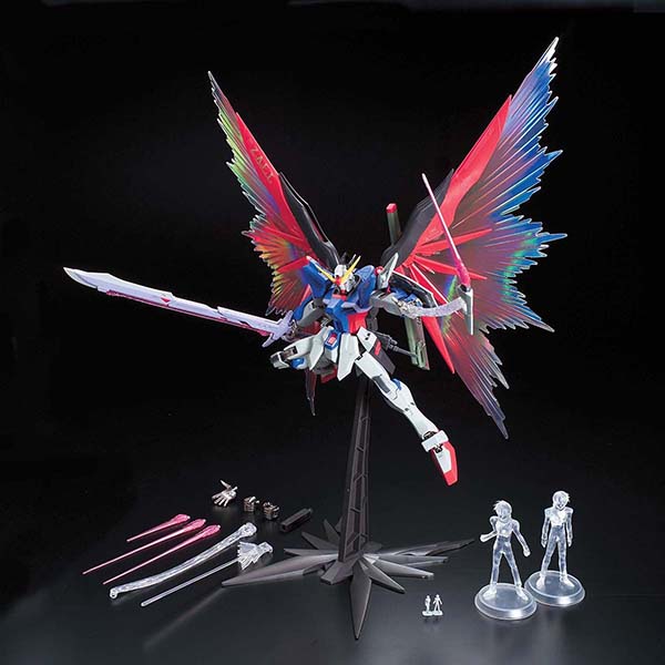 【BANDAI】代理版 組裝模型 MG 1/100 鋼彈 Seed Destiny 命運鋼彈  光之翼 特別豪華版