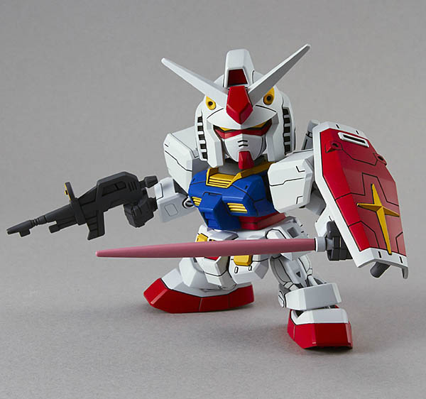 【BANDAI】代理版 組裝模型 SD鋼彈 EX-STANDARD系列 RX-78-2鋼彈 001