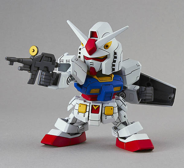【BANDAI】代理版 組裝模型 SD鋼彈 EX-STANDARD系列 RX-78-2鋼彈 001