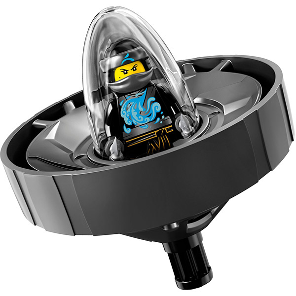 lego乐高 ninjago忍者系列 70634 赤兰 旋风水之大师陀螺