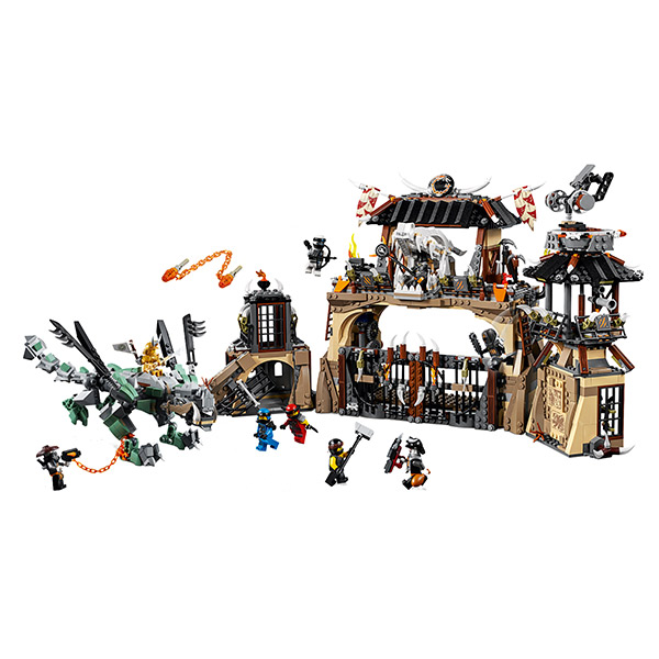 lego乐高 ninjago忍者系列 70655 暗黑猎龙寨