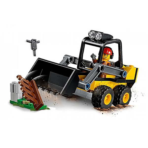 lego乐高 城市系列 60219 建设装载机