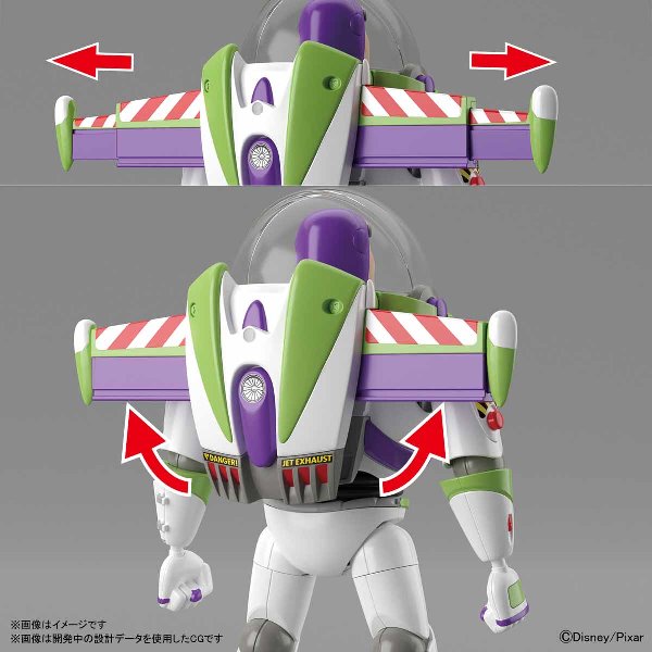 【BANDAI】 組裝模型 玩具總動員 4 Cinema-rise Standard 巴斯光年