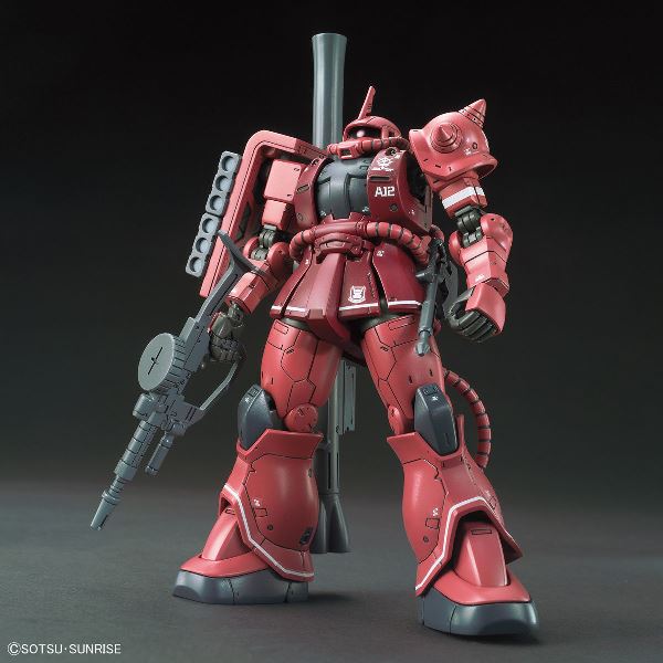 BANDAI 組裝模型 機動戰士鋼彈 THE ORIGIN  HG 1/144 夏亞專用薩克Ⅱ 紅色彗星Ver