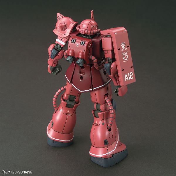 BANDAI 組裝模型 機動戰士鋼彈 THE ORIGIN  HG 1/144 夏亞專用薩克Ⅱ 紅色彗星Ver