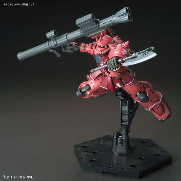 BANDAI 組裝模型 機動戰士鋼彈 THE ORIGIN  HG 1/144 夏亞專用薩克Ⅱ 紅色彗星Ver