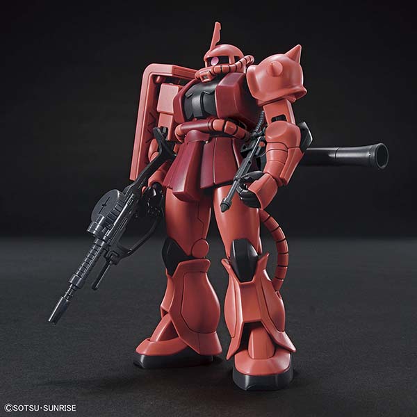 【BANDAI】組裝模型 HGUC 1/144 機動戰士鋼彈 40週年 MS-06S Zaku II 夏亞專用薩克Ⅱ 234