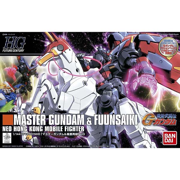 【BANDAI】組裝模型 HG 1/144 機動武鬥傳G 宗師鋼彈 天王鋼彈 & 風雲再起 128