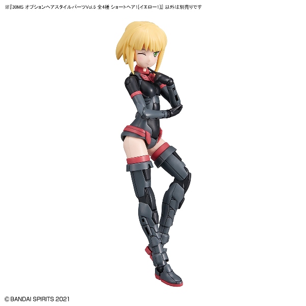 【BANDAI】代理版 組裝模型 30MS 髮型配件套組Vol.5 全4種