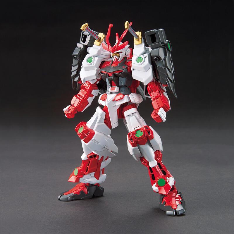 【BANDAI】 代理版 組裝模型 HG 1/144 鋼彈創鬥者 戰國異端紅色機鋼彈   007