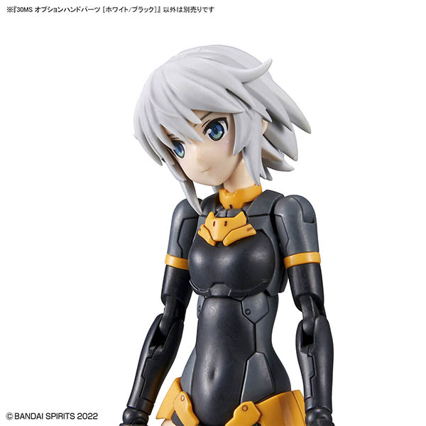 【BANDAI】代理版 組裝模型 30MS 手部配件套組 [白/黑]   