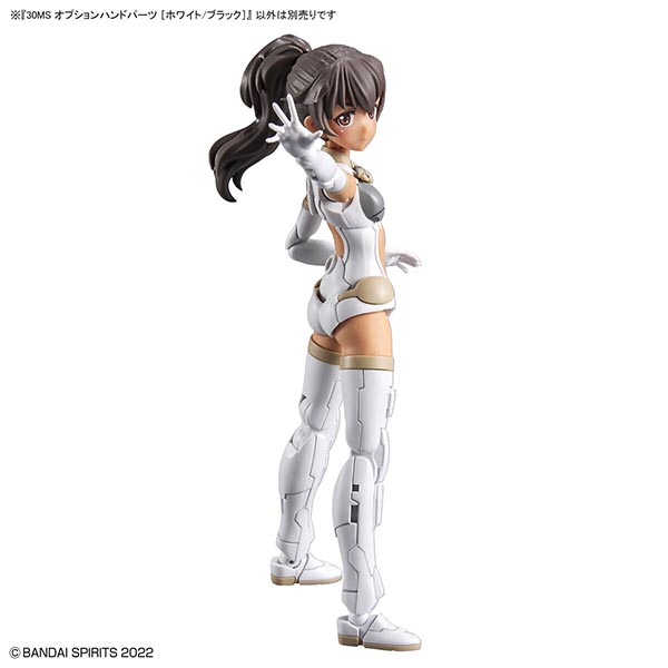 【BANDAI】代理版 組裝模型 30MS 手部配件套組 [白/黑]   