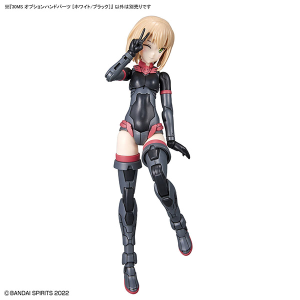 【BANDAI】代理版 組裝模型 30MS 手部配件套組 [白/黑]   