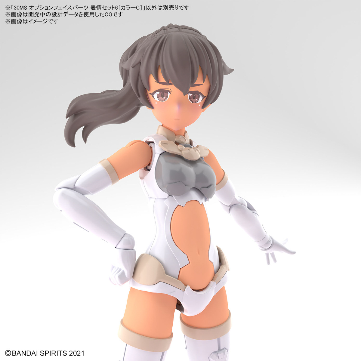 【BANDAI】代理版 組裝模型 30MS 組裝少女輕作戰 臉部配件套組 表情套組6[顏色C] 