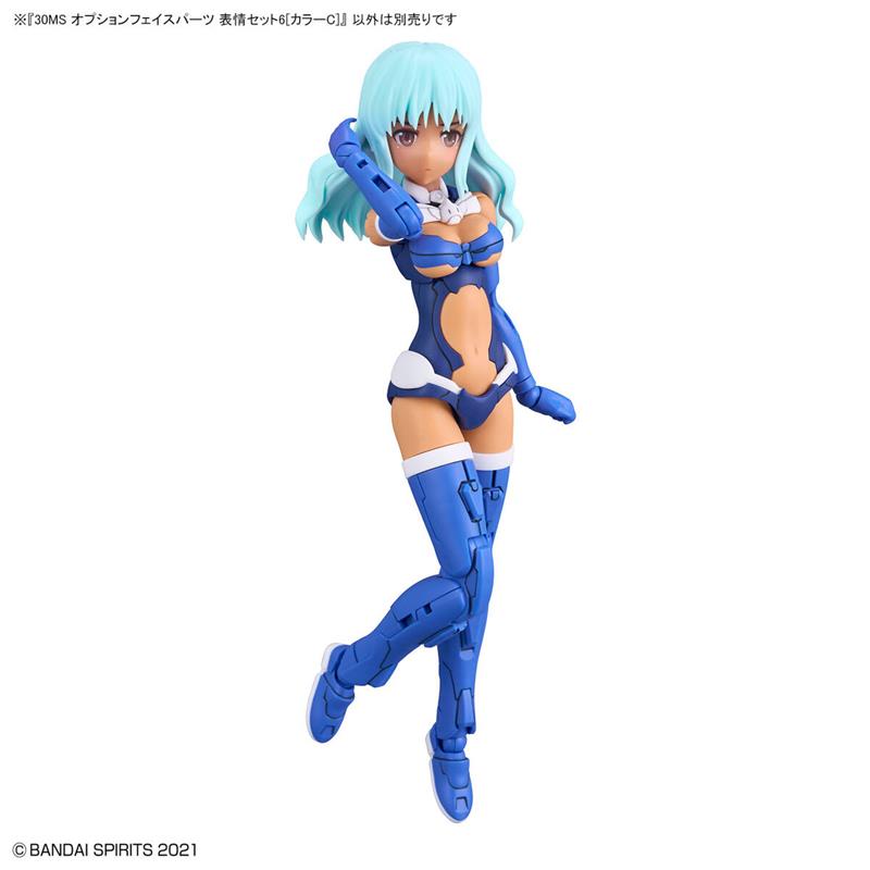 【BANDAI】代理版 組裝模型 30MS 組裝少女輕作戰 臉部配件套組 表情套組6[顏色C] 