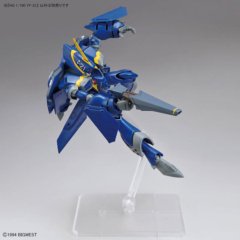 【BANDAI】代理版 組裝模型 HG 1/100 超時空要塞 MACROSS YF-21