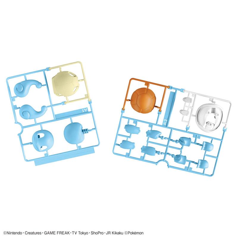 【BANDAI】代理版 組裝模型 寶可夢 Pokemon PLAMO 收藏集 快組版!! 傑尼龜 17