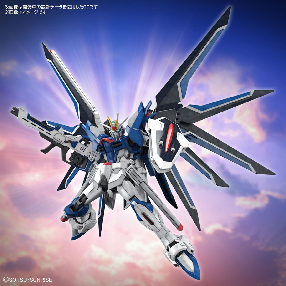 【現貨】BANDAI 代理版 seed freedom 組裝模型 HG 1/144 振揚自由鋼彈 
