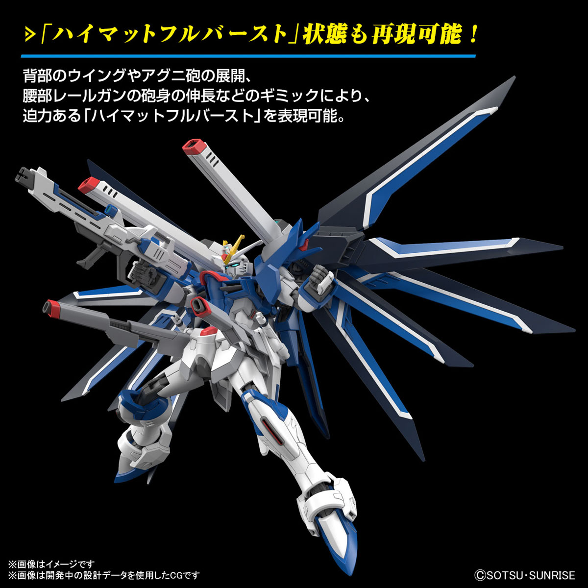 【現貨】BANDAI 代理版 seed freedom 組裝模型 HG 1/144 振揚自由鋼彈 