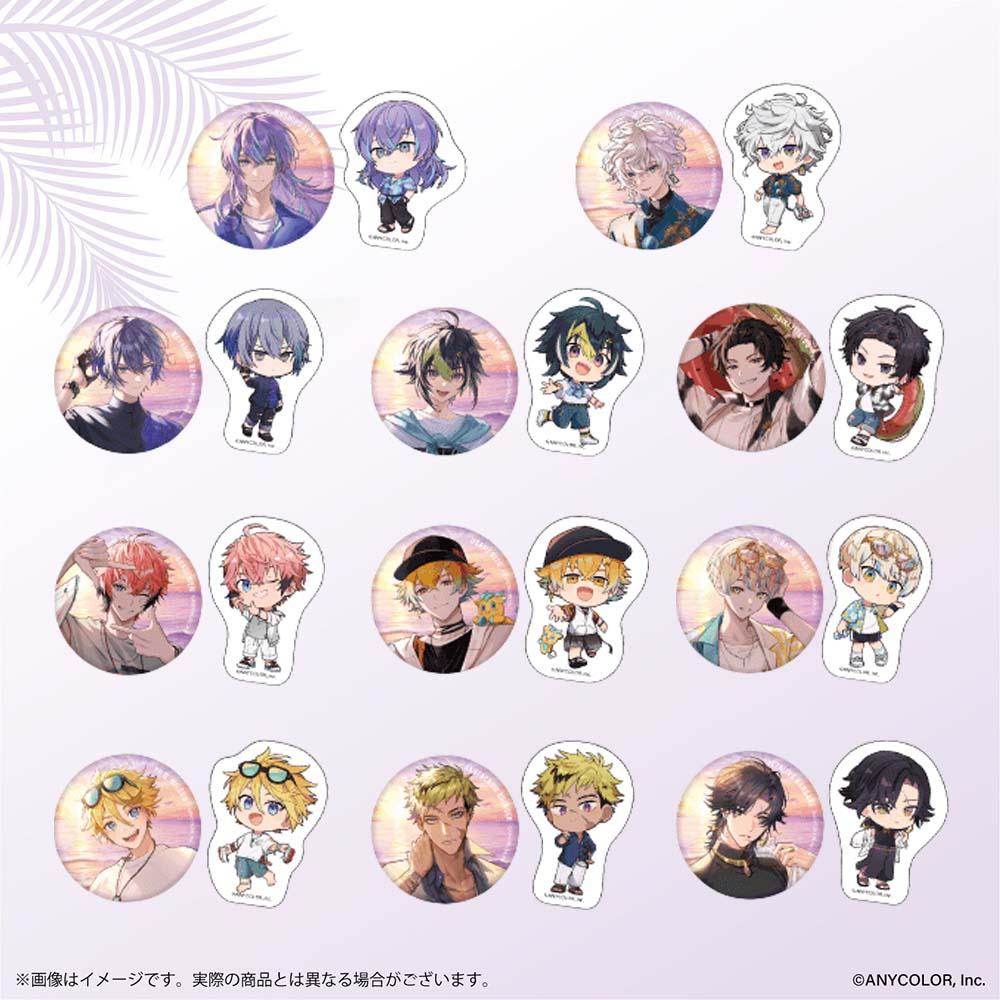 (eStream) 彩虹社 NIJISANJI KUJI 抽賞 HEROES 徽章附貼紙 隨機盲包