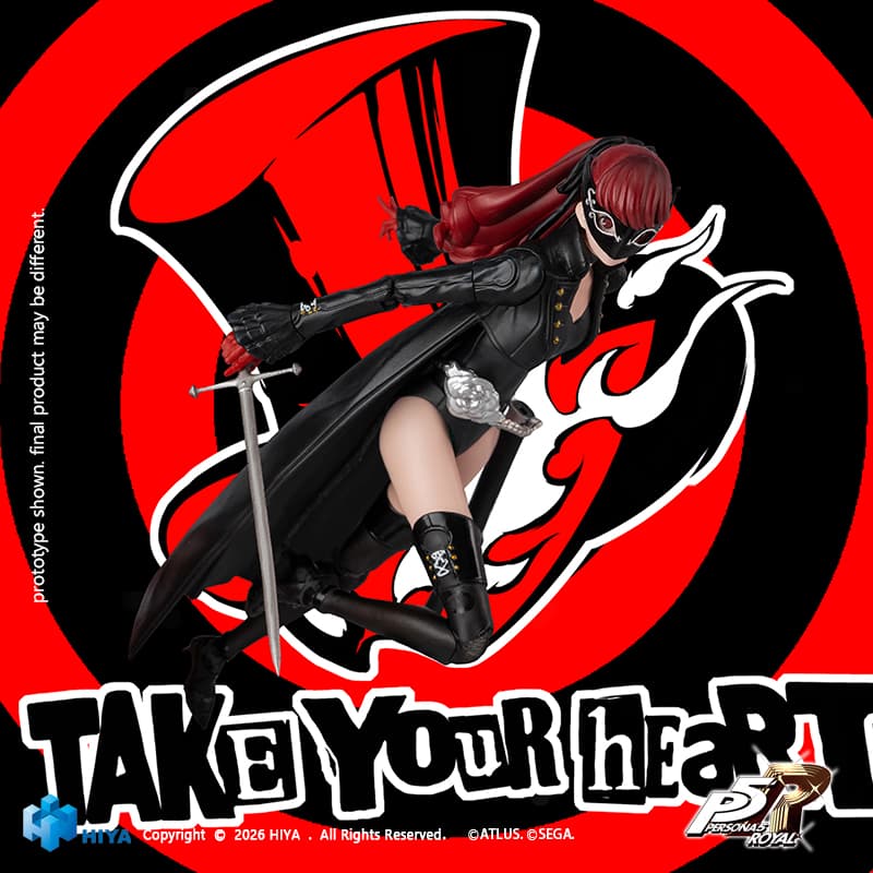 (預購)27年3月 HIYA 海雅 女神異聞錄5皇家版 Violet 芳澤霞 1/12 可動完成品