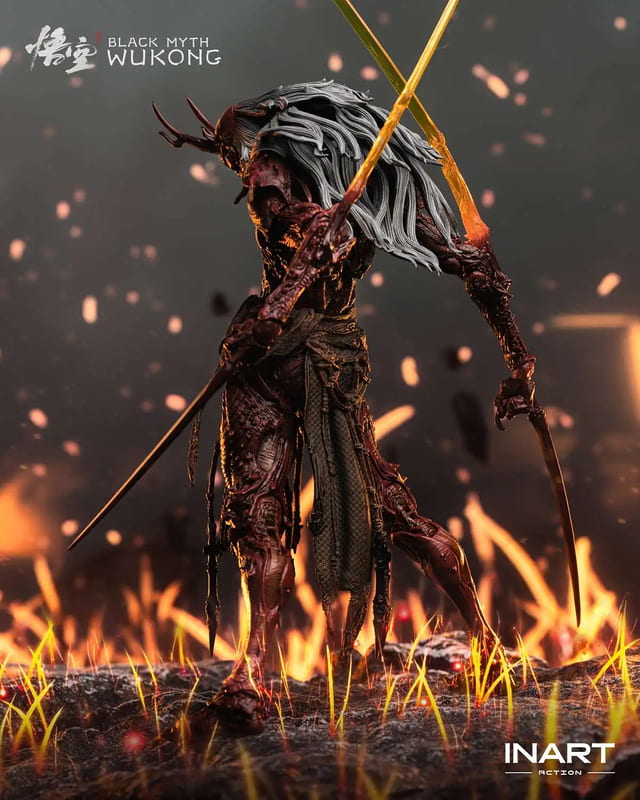 (預購)26年9月 INART Action系列 黑神話︰悟空 夜叉王 1/12 可動完成品