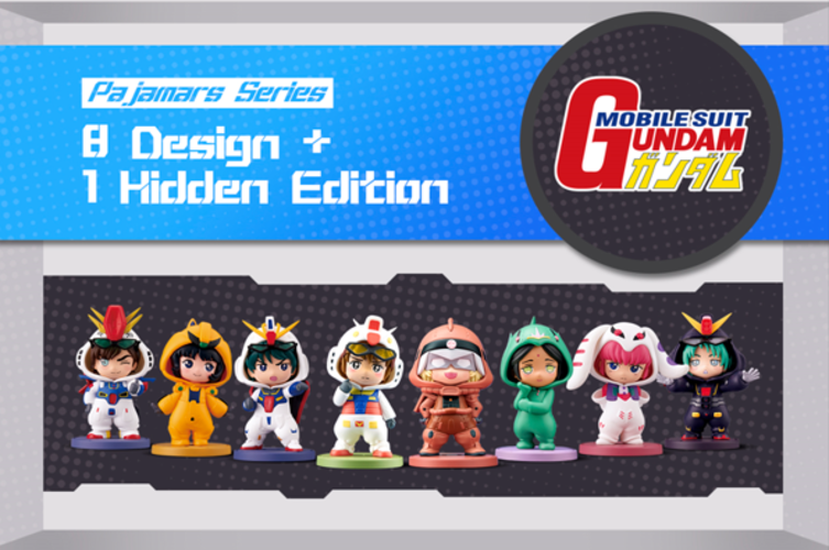 (預購)26年4月 BANDAI 代理版 BNFIGURE Q 機動戰士鋼彈 宇宙世紀 睡衣版 盒玩 中盒8入