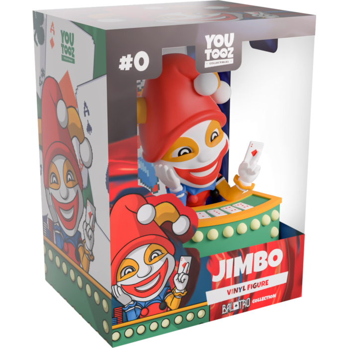 (預購)26年11月 Youtooz 小丑牌 Jimbo 4.7吋 不可動 搪膠公仔 