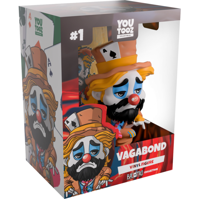 (預購)26年11月 Youtooz 小丑牌 Vagabond 4.6吋 不可動 搪膠公仔 